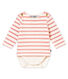 Baby girl's sailor striped body T-shirt