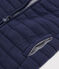 Unisex Children's Quilted Tube Knit Jacket SMOKING blue