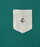 Boy's T-shirt with breast pocket Olivier green