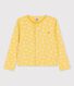 Girls' Print Cotton Cardigan