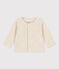 Cotton Velour Cardigan MONTELIMAR CHINE beige