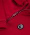 Children's zip-fastened plain cotton sweatshirt AMARANTE