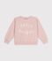  Girls' Fleece Sweatshirt SALINE pink