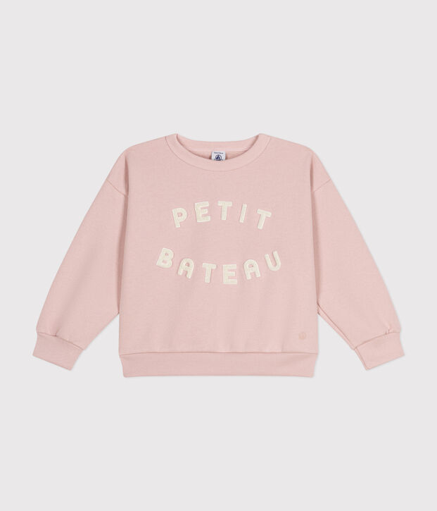 Girls' Fleece Sweatshirt pink
