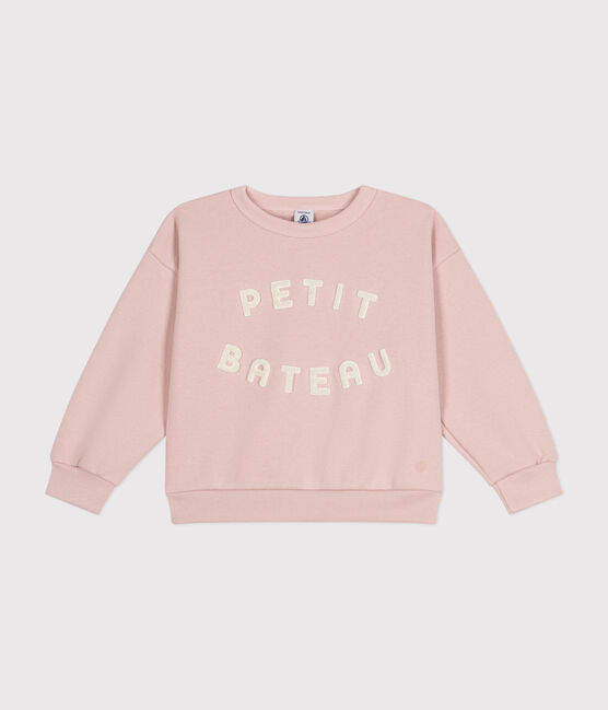  Girls' Fleece Sweatshirt SALINE pink