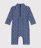 Babies' UV-protect swimming onesie INCOGNITO /MARSHMALLOW