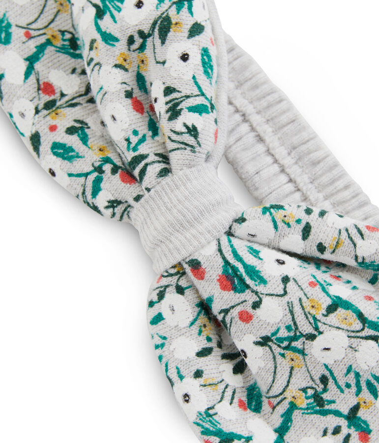 Baby Girls' Headband BELUGA grey/MULTICO white