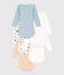 Babies' Dog Themed Long-Sleeved Cotton Bodysuits - 5-Pack variante 1