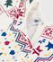 Babies' Christmas-print pyjamas in brushed fleece with a zip MILK /MULTICO