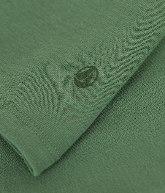 Women's The Iconic rollneck cotton T-shirt PALMERAIE green