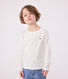 Children's long-sleeved rib knit unisex t-shirt