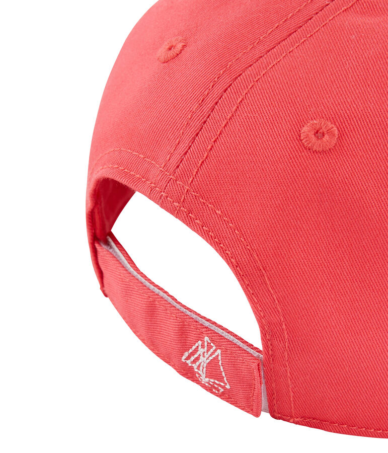 Twill cap for girls pink