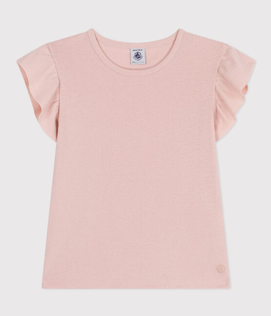 Girls' Cotton T-Shirt SALINE pink