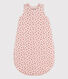 BABIES' FLORAL VELOUR TOG 2-RATED SLEEPING BAG