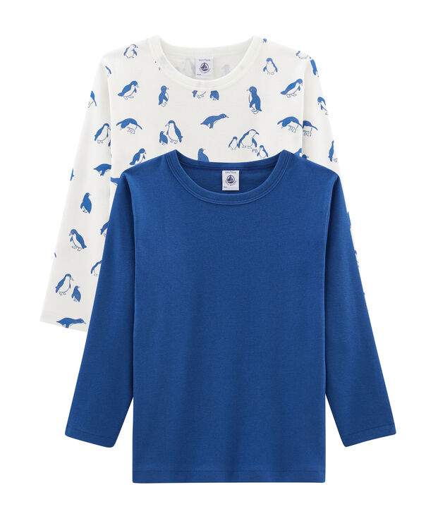 Boys' Long-Sleeved T-Shirt - 2-Piece Set multicolor