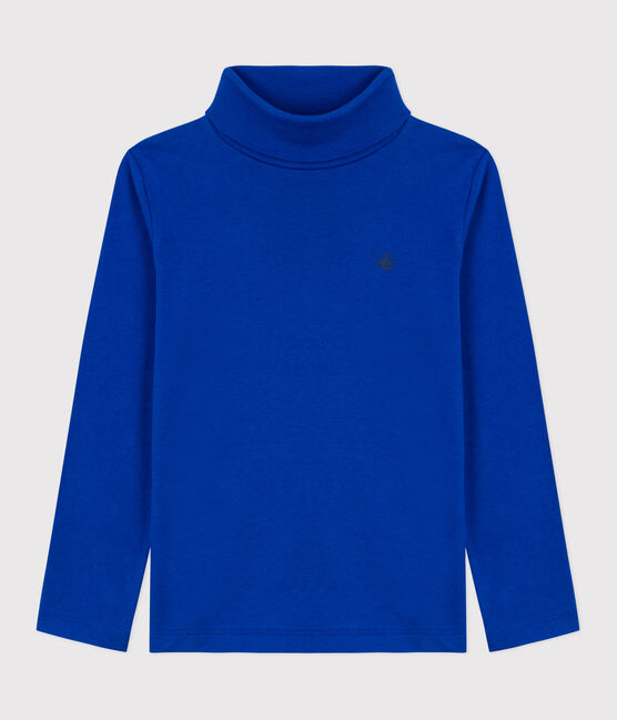 Children's plain cotton rollneck top OLYMPIC