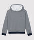 Women's Striped Cotton Hoodie