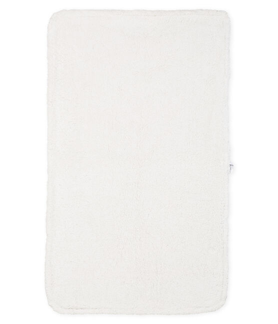 Babies' Rib Knit and Sherpa Blanket CAPECOD grey/ARGENT grey