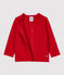 Babies' Knitted Cardigan TERKUIT red