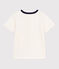 Children's short-sleeved printed T-shirt MILK Ecru