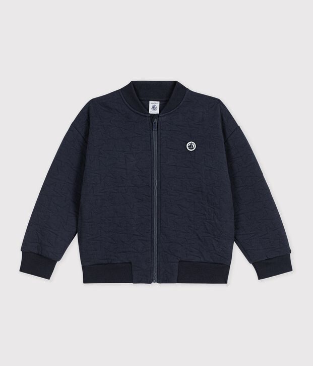 Children's plain cotton cardigan SMOKING