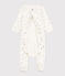 Tube Knit Cloud Patterned Bodyjama MARSHMALLOW white/MULTICO white