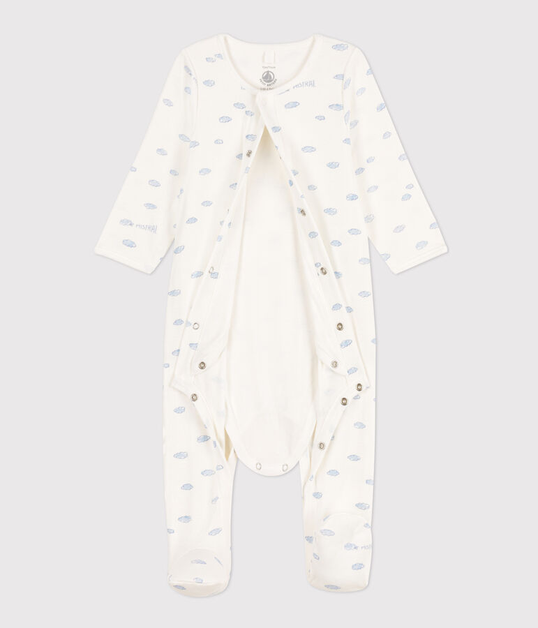 Tube Knit Cloud Patterned Bodyjama white/multicolor