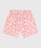 Children's printed cotton shorts FLEUR pink/SPI