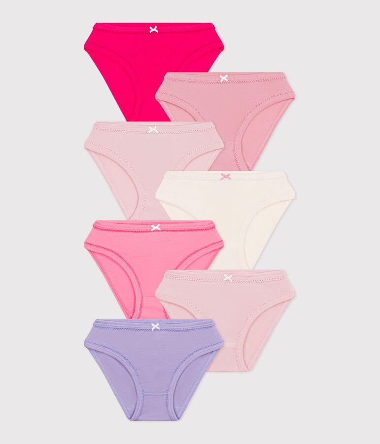 Pack of children's plain cotton pants variante 1