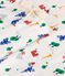 Women's Paris-pattern Cotton Pyjama Shorts and T-shirt MARSHMALLOW white/MEDIEVAL blue/MULTICO