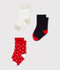 Baby Girls' Socks - 3-Piece Set