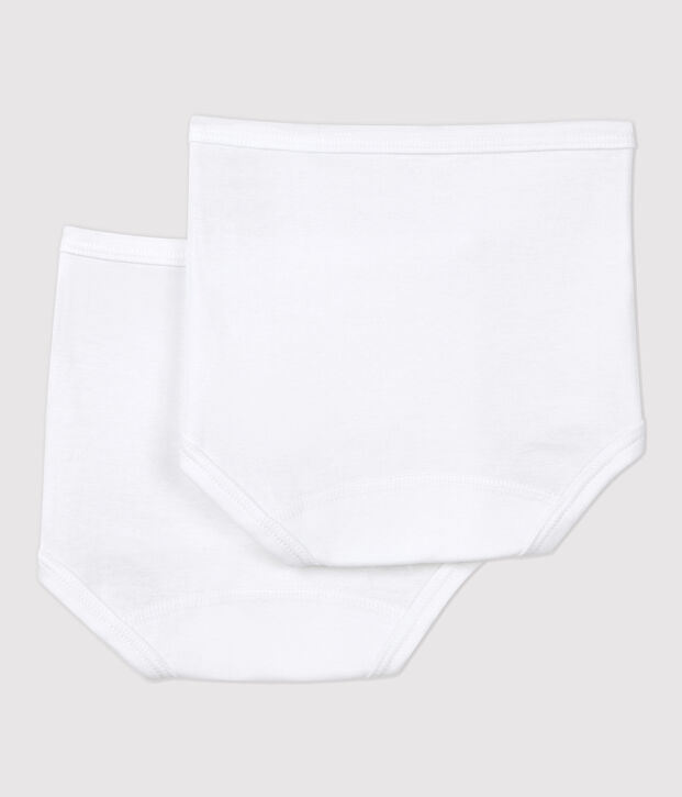 Babies' White Underwear - 2-Pack multicolor