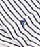 Women's Iconic Striped Cotton Vest Top MARSHMALLOW white/SMOKING blue