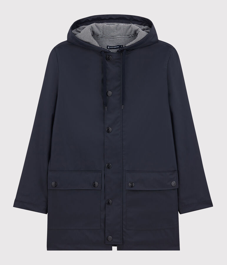 Unisex Iconic Raincoat SMOKING blue