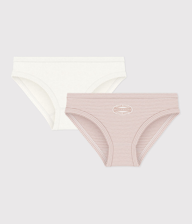 Children's cotton knickers - 2-pack variante 1