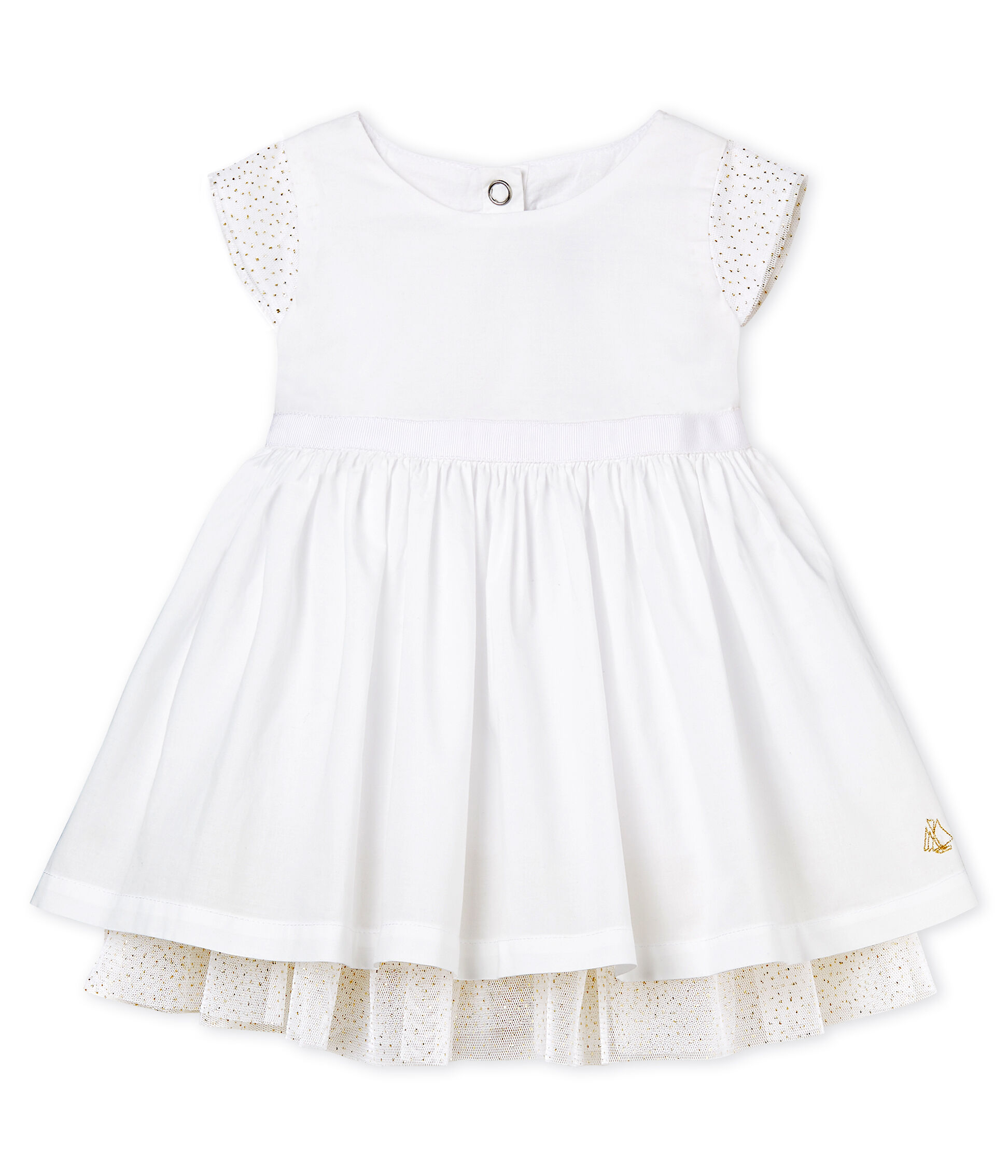 baby girl white occasion dress