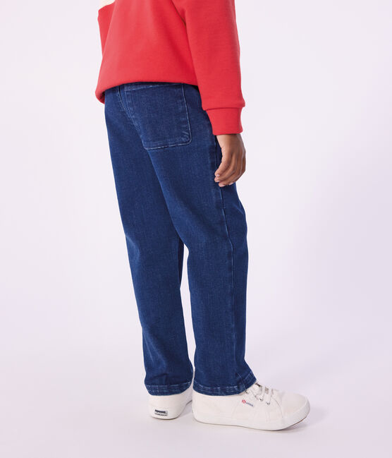 Children's denim trousers BRUT MOYEN blue