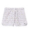 Girl's print shorts ECUME white/ROSE pink/OR