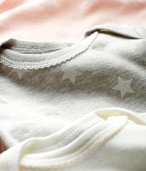 Baby Girls' Long-Sleeved Bodysuit - 3-Piece Set variante 1