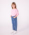 Children's cotton Breton top BOUDOIR pink/MILK