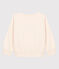Unisex Patterned Fleece Sweatshirt AVALANCHE Ecru