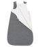 Babies' Velour Sleeping Bag SMOKING blue/MARSHMALLOW white