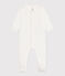 Spotted Cotton Sleepsuit MARSHMALLOW white/EDNA