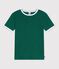 Women's short-sleeved plain cotton T-shirt TREE