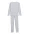 Little boy's pyjamas POUSSIERE grey/MEDIEVAL blue