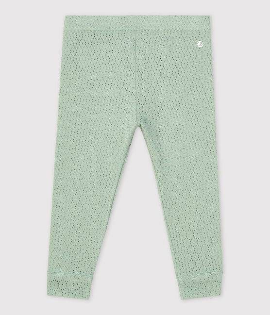 Babies' Openwork Leggings HERBIER green