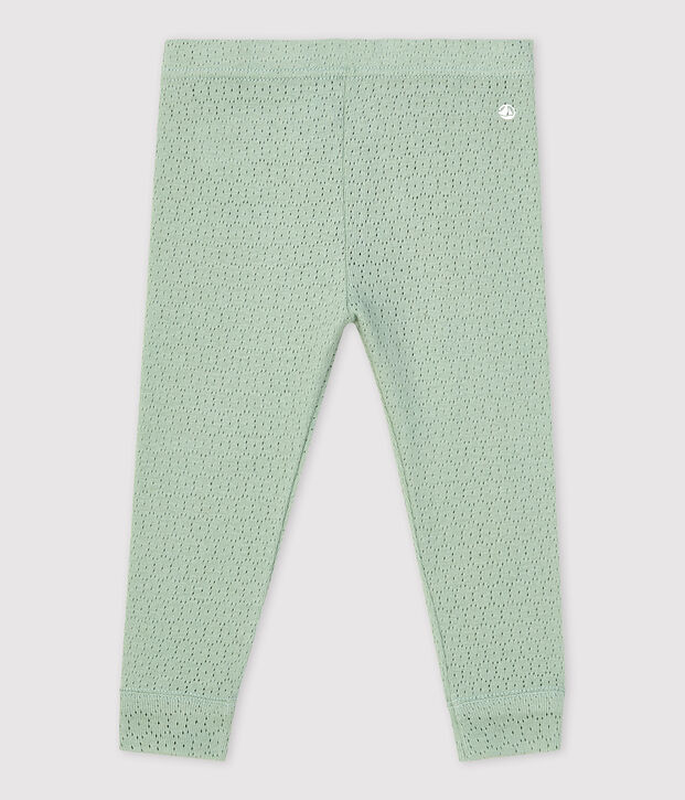 Babies' Openwork Leggings green