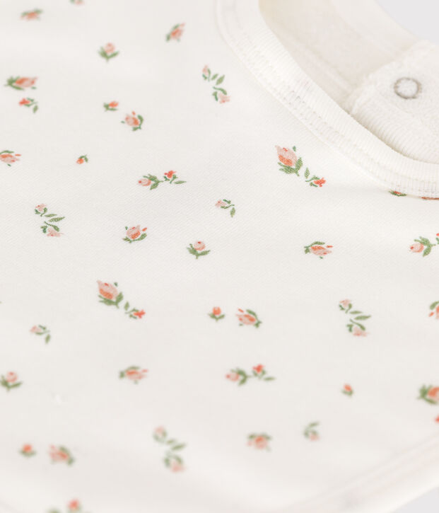 Babies' bib white/multicolor
