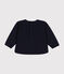 Babies' fleece sweatshirt SMOKING blue