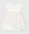 Baby Girls' Dress MARSHMALLOW white/OR yellow